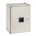 31210 - individual enclosure, Compact INS250-100 to INS250, extended standard rotary handle, steel, IP55, 31210, Schneider Electric