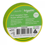 IMT38205 - Banda izolatoare PVC19mmX20m galben/verde, IMT38205, Schneider Electric