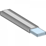 LVS04743 - Bara flexibila izolata, 250 A, dimensiune 20 x 3 mm, lungime 1800 mm, LVS04743, Schneider Electric
