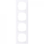 MTN4040-3625 - M-Pure frame, 4-gang, active white, MTN4040-3625, Schneider Electric