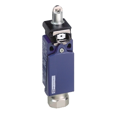 XCDR3902G13 - limit switch XCDR - steel roller plunger - 1NC+1NO - snap - Pg13, Schneider Electric