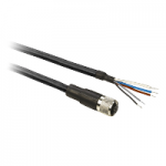 XZCP11V12L2 - Cablu M12 - 5 Pini - 2M - Pur - Drept, XZCP11V12L2, Schneider Electric