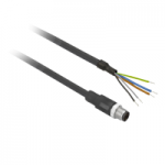 XZCP1541L2 - Tata- M12 - 4-Pini - Conector Precablat Drept - Cablu 2 M, XZCP1541L2, Schneider Electric