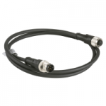 XZCR1511064D10 - Jumper cable XZ, male straight M12 5 pin, female straight M12 5 pin, PUR 10 m, XZCR1511064D10, Schneider Electric