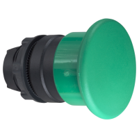 ZB5AC3 - cap rotund pt. buton diametru  22 - revenire cu arc - verde - tip ciuperca diametru  40 mm, Schneider Electric