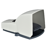 Laptop arc Armstrong XPEG310 - intreruptor pedala simplu - IP66 - cu capac - plastic - gri - 1NI  + 1ND, Schneider Electric
