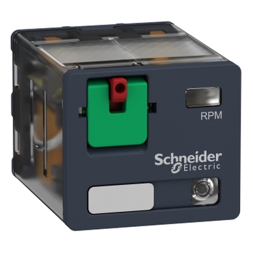 RPM32P7 - releu de interfata - Zelio RPM - 3 C/O - 230 V c.a. - 15 A - cu LED, Schneider Electric