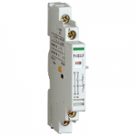 21121 - Contact Auxiliar, 1 Nc + 1 Sd Nc, For P25M, 415 V, 2.2 A, 21121, Schneider Electric