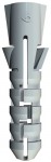 Diblu expandabil Angler 8x40mm PA alb-gri RAL 9002, Obo 2349086