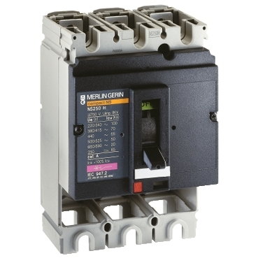 29005 - Intreruptor automat Compact NS100L -100 A-3 poli-fix-fara unitate de declansare, Schneider Electric