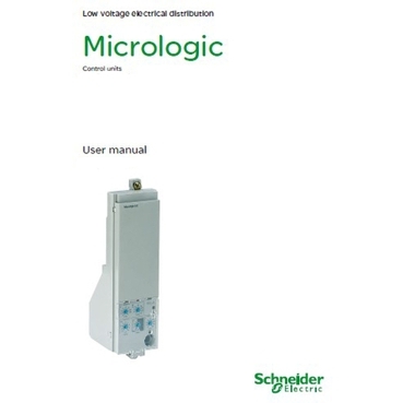 33077 - user manual - for Micrologic 2.0/5.0 - English, Schneider Electric (multiplu comanda: 15 buc)