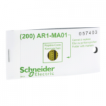 AR1MA0197 - eticheta, verde - set de 200 - caracter nemarcat, Schneider Electric (multiplu comanda: 200 buc)