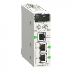 BMXCRA31210 - Modul de comunicare pentru rack-ul de la distanÈ›Äƒ Ethernet RIO M340, BMXCRA31210, Schneider Electric