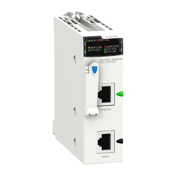 BMXNOR0200H - Ethernet / Serial RTU module - 2 x RJ45, Schneider Electric