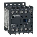 CA3KN22FD3 - Contactor auxiliar TeSys K - 2 ND + 2 NI - <= 690 V - bobinÄƒ standard 110 Vcc, CA3KN22FD3, Schneider Electric