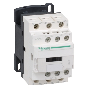 CAD32G7 - TeSys D control relay - 3 NO + 2 NC - <= 690 V - 120 V AC standard coil, Schneider Electric