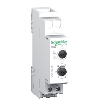 CCT15233 - MINp - temporizator electronic - 0,5..20 min, Schneider Electric