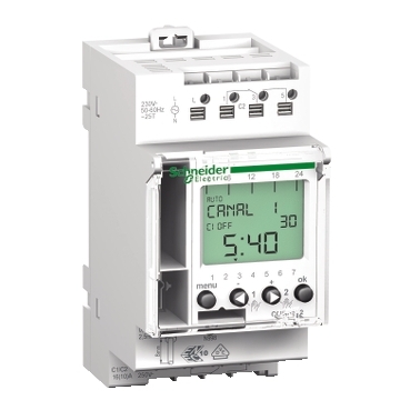 CCT15452 - IHP - comutator intuitiv - 2 canale - 7D 24 H - GB, HU, PL, RO, CZ, SK, Schneider Electric