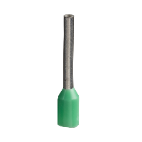 DZ5CE003 - pini simpli pentru cablare- mediu - 0,34 mm? - verde, Schneider Electric (multiplu comanda: 100 buc)