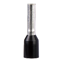DZ5CE015 - pini simpli pentru cablare- mediu - 1,5 mm? - negru, Schneider Electric (multiplu comanda: 100 buc)