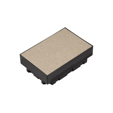 ETK44836 - Ultra - screeded floor box - 6 modules, Schneider Electric