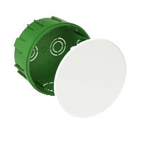 IMT35121 - Modulo doza de conexiuni zidarie rotunda verde diametru 100X50 mm, Schneider Electric