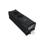 INS44221 - Unica system+, 2xpriza 2P+E+USB A/C, antracit, INS44221, Schneider Electric