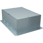INS52002 - Unica system+, Doza de protectie metalica pentru doze pardoseala L 12/16 module, INS52002, Schneider Electric