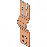 KTB0100YC107A - Connection plate, Canalis KTA, aluminium/copper, width 100mm, made to measure length 300-600mm, cross section 700mmÂ², KTB0100YC107A, Schneider Electric