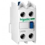 Contact Auxiliar frontal, 2NC, LADN02, Schneider Electric
