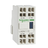 LADN023 - bloc de contacte auxiliar TeSys - 2 NC - borne cu arc, Schneider Electric