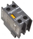 LAEN11 - EasyPact TVS - auxiliary contact block - 1 NO + 1 NC - screw-clamps terminals, Schneider Electric