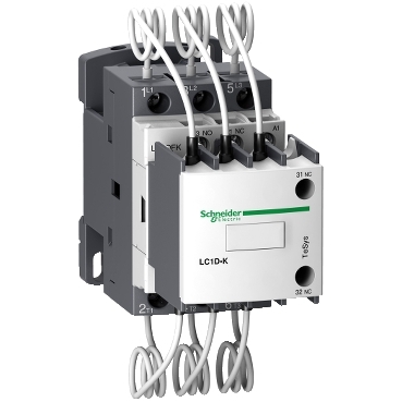 LC1DFKV7 - contactor TeSys LC1-DF 12.5 kVAr - coil 400 V AC, Schneider Electric
