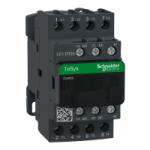 LC1DT20FE7 - Contactor, TeSys Deca, 4P(4 NO), AC-1, 0 to 440V, 20A, 115VAC 50/60Hz coil, LC1DT20FE7, Schneider Electric