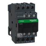 LC1DT20M7 - Contactor, TeSys Deca, 4P(4 NO), AC-1, 0 to 440V, 20A, 220VAC 50/60Hz coil, LC1DT20M7, Schneider Electric