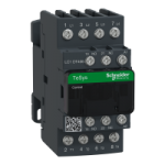 LC1DT406M7 - Contactor, TeSys Deca, 4P(4 NO), AC-1, <= 440V, 40A, 220V AC 50/60Hz coil, lugs-ring terminals, LC1DT406M7, Schneider Electric