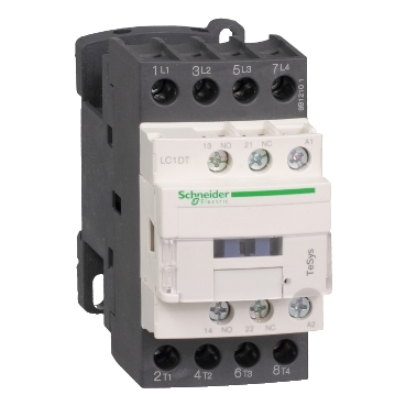 LC1DT40P7 - TeSys D contactor - 4P(4 NO) - AC-1 - <= 440 V 40 A - 230 V AC 50/60 Hz coil, Schneider Electric