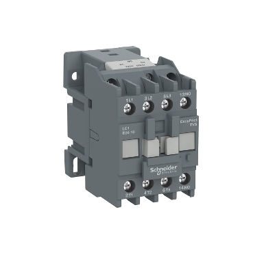 LC1E0610B5 - EasyPact TVS contactor 3P(3 NO) - AC-3 - <= 440 V 6A - 24 V AC coil, Schneider Electric