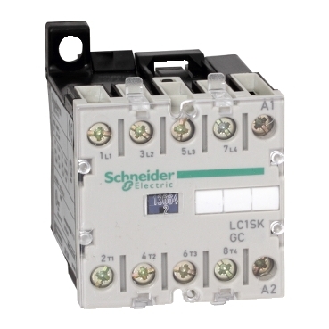 LC1SKGC400P7 - TeSys SK mini contactor - 4P (4 NO) - AC-1 - 690 V 20 A - 230 V AC coil, Schneider Electric