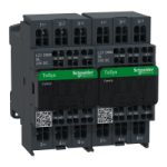 LC2D093BL - Reversing contactor, TeSys Deca, 3P(3 NO), AC-3, 0 to 440V, 9A, 24VDC low consumption coil, LC2D093BL, Schneider Electric