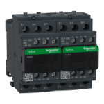 LC2D32BD - Reversing contactor, TeSys Deca, 3P(3 NO), AC-3, 0 to 440V, 32A, 24VDC coil, with electrical interlocking, LC2D32BD, Schneider Electric