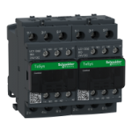 LC2D32BDV - Reversing contactor, TeSys Deca, 3P(3 NO), AC-3, 0 to 440V, 32A, 24VDC coil, with mechanical and electrical interlocking, LC2D32BDV, Schneider Electric