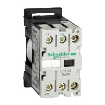 LP1SK0600BD - TeSys SK - mini contactor - 2P (2 NO) - AC-1 - 690 V 12 A - 24 V DC coil, Schneider Electric