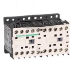 LP2K0910BD3 - TeSys K reversing contactor - 3P - AC-3 <= 440 V 9 A - 1 NO - 24 V DC coil, Schneider Electric