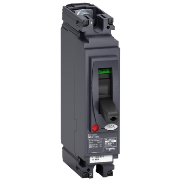 LV438572 - circuit breaker Compact NSX100N - TMD - 16 A - 1 pole 1d, Schneider Electric