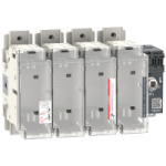 LV481434 - Switch disconnector fuse, FuPacT GSD250, 250A, 4 poles, fuse type DIN NH1, front and right side control, LV481434, Schneider Electric
