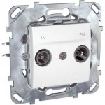 MGU50.451.18Z - Unica â€“ priza TV/FM - priza individuala - 2 m - alb, Schneider Electric