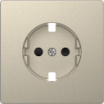 MTN2330-6033 - Central plate for SCHUKO socket-outlet insert, shutter, sahara, System Design, MTN2330-6033, Schneider Electric