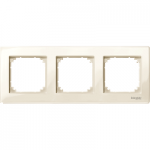 MTN515344 - M-PLAN frame, 3-gang, white, glossy, MTN515344, Schneider Electric