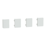 MTN6194-6035 - Set de 4 clapete 1/4 pentru Push buton KNX Dynamic Labelling System Design, alb lotus, MTN6194-6035, Schneider Electric